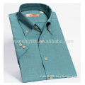 latest fashion design solid color button down collar linen shirt
